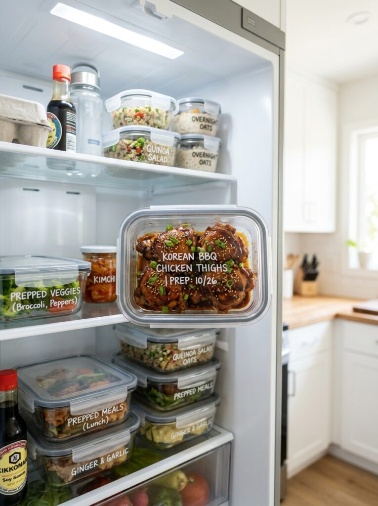 Korean BBQ Chicken Thighs: Irresistible Homemade Recipe 16 Food storage containers Korean BBQ 202604282208 1
