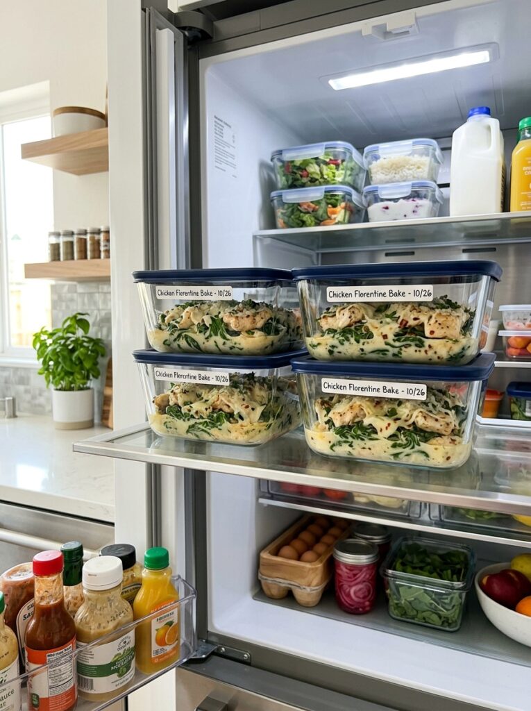 Chicken Breast Florentine Bake: Easy & Delicious Recipe 16 Food storage containers chicken … 202604282252