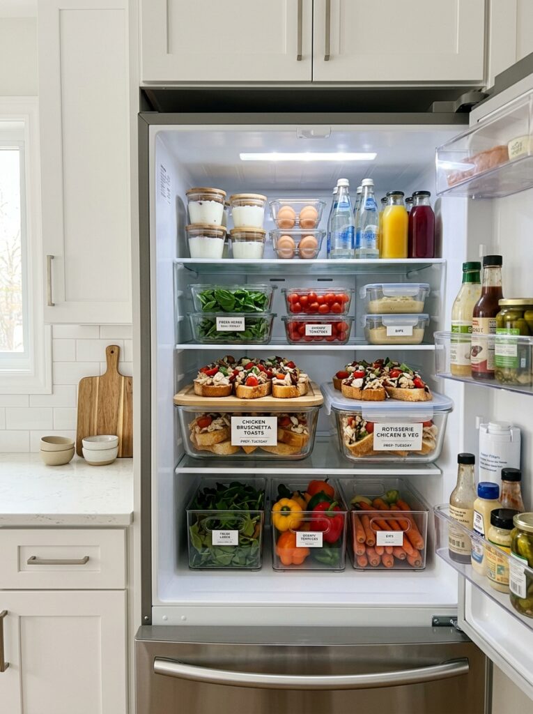 Rotisserie Chicken Bruschetta Toasts: Easy, Flavor-Packed Appetizer 16 Food storage containers rotisser… 202604282308