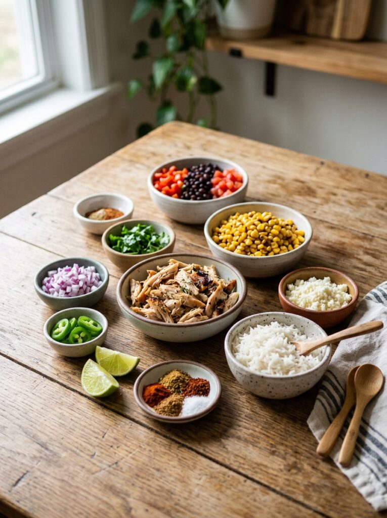 Rotisserie Chicken Street Corn Bowls 13 Fresh ingredients for 202604232313
