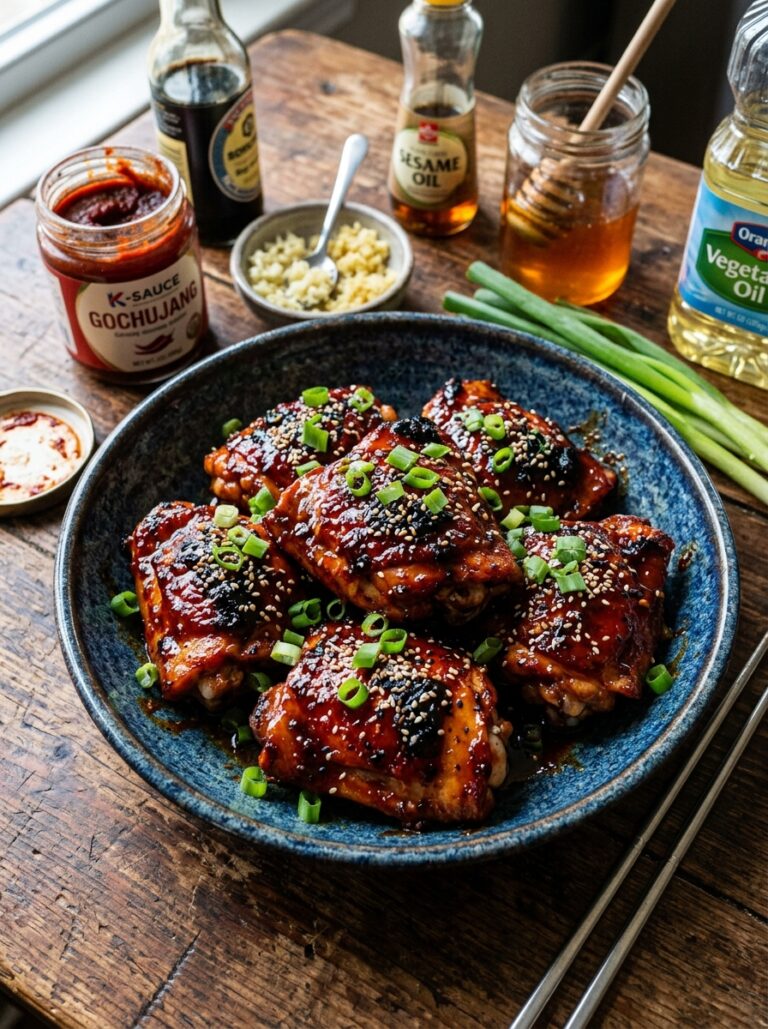 Gochujang Chicken Thighs Recipe 17 Gochujang chicken thighs 202604232233