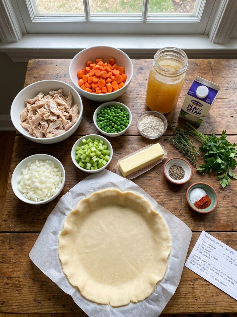 Ingredients for chicken 202604182222