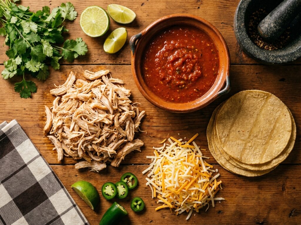 Ingredients on rustic 202604081934