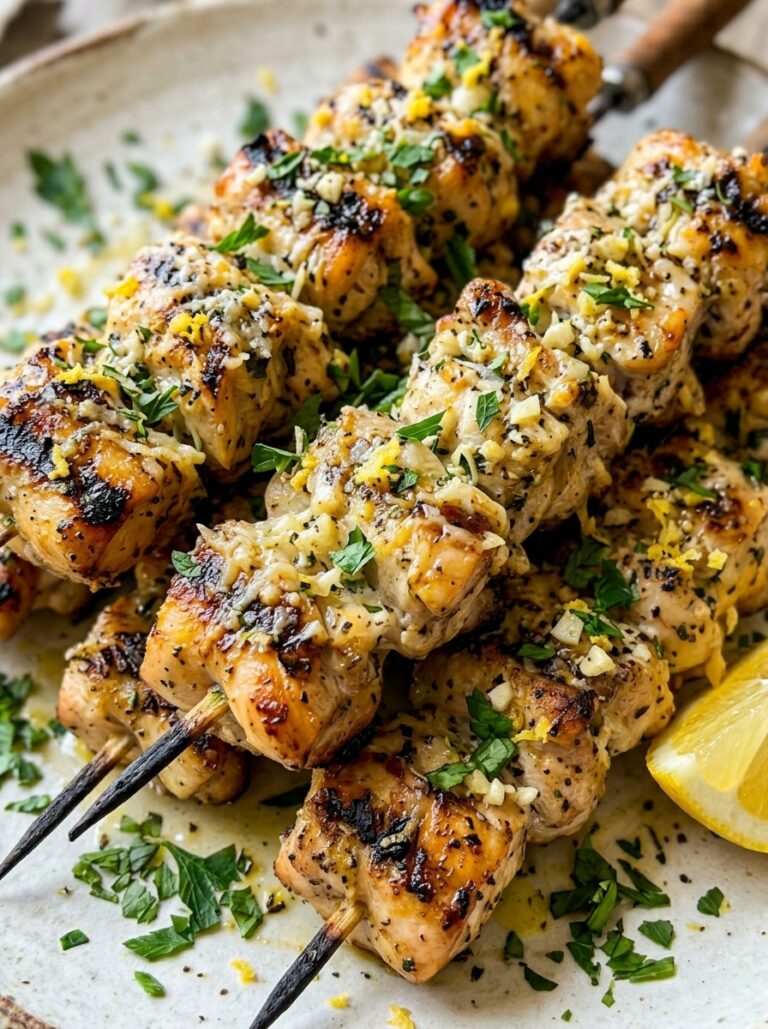 Lemon Parmesan Chicken Skewers: Easy Grilled Recipe 17 Lemon parmesan chicken skewers 202605012150