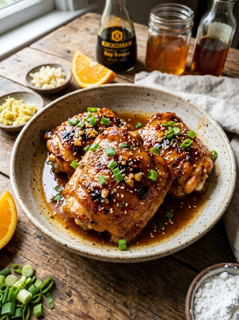 Orange chicken thighs 202604222113