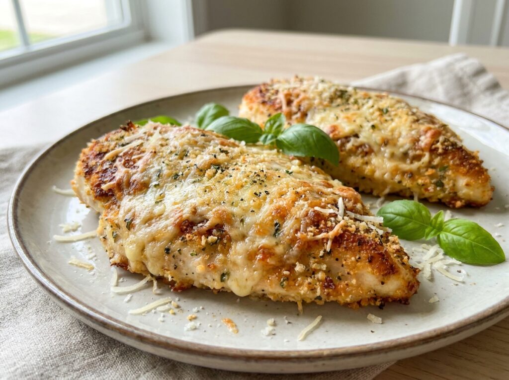 Parmesan Crusted Chicken Breast Cutlets 12 Parmesan crusted chicken cutlets 202604301621