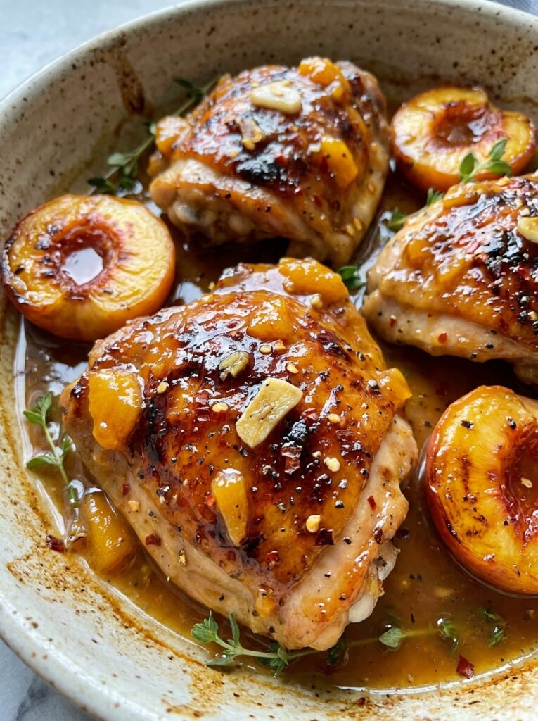 Peach glazed chicken 202604272330