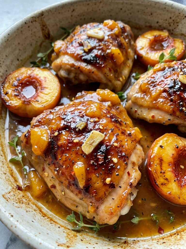 Peach glazed chicken 202604272330