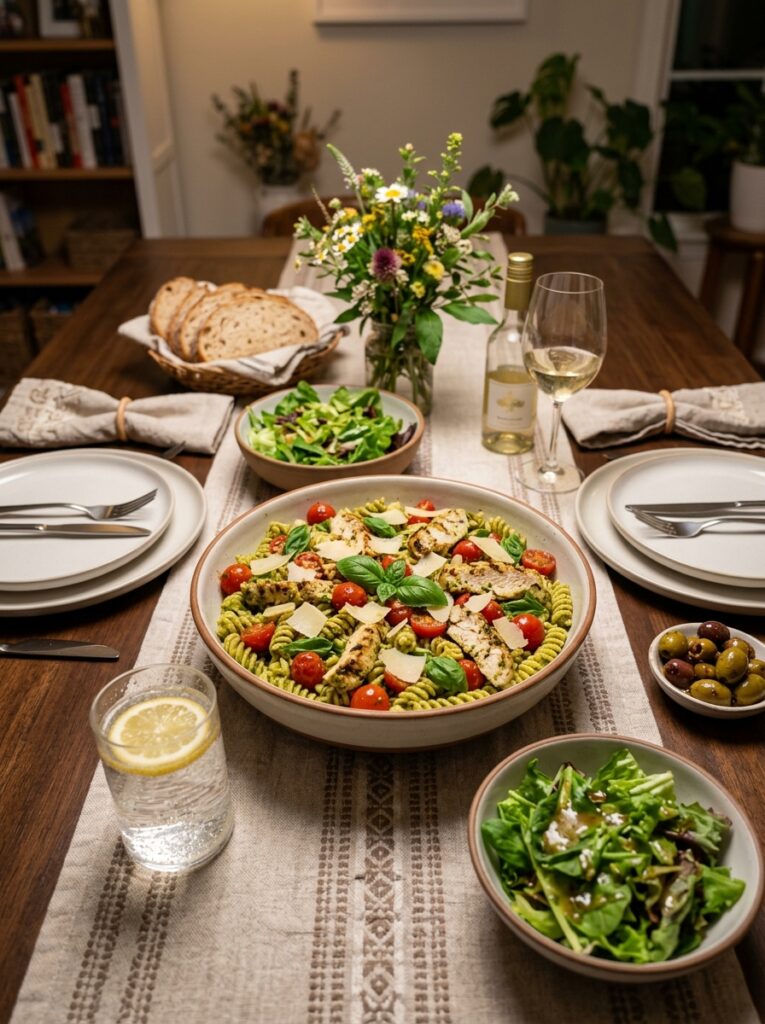 Pesto Chicken Pasta Salad 15 Pesto Chicken Pasta 202604261611