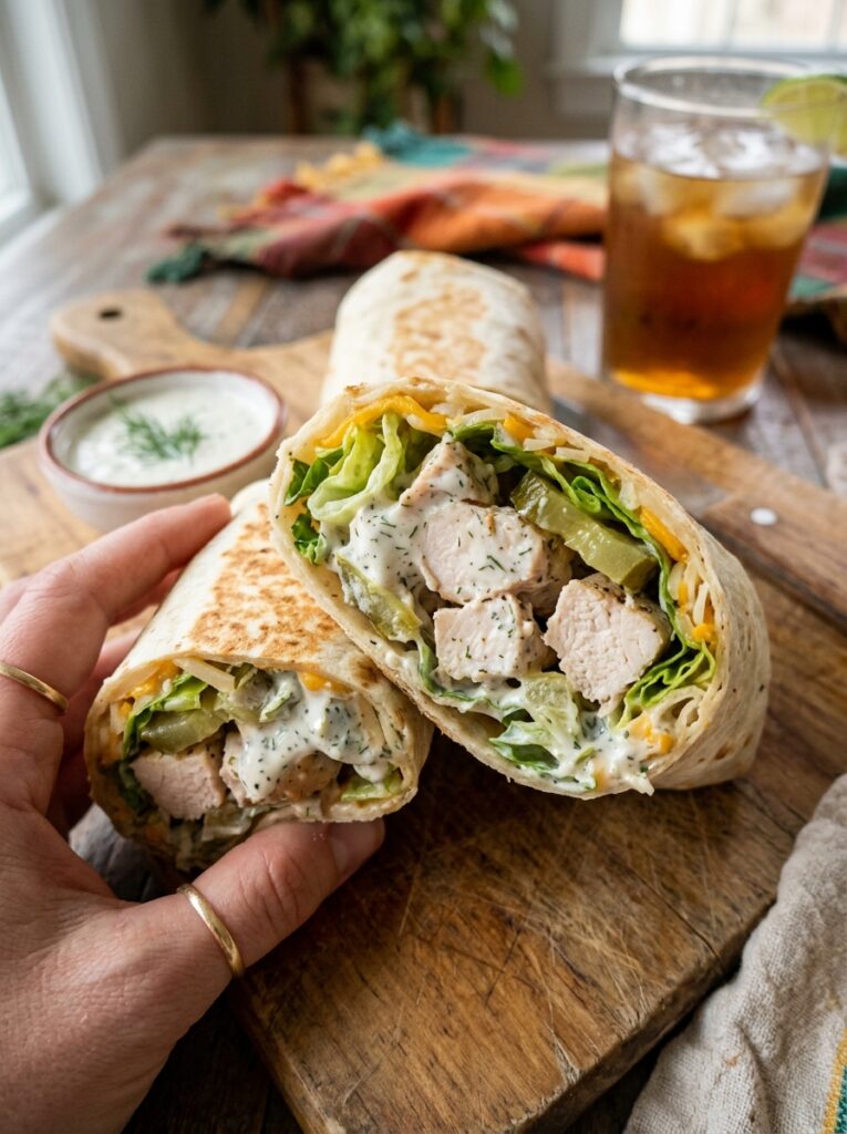 Pickle Ranch Chicken Wraps 12 Pickle ranch chicken 202604250220