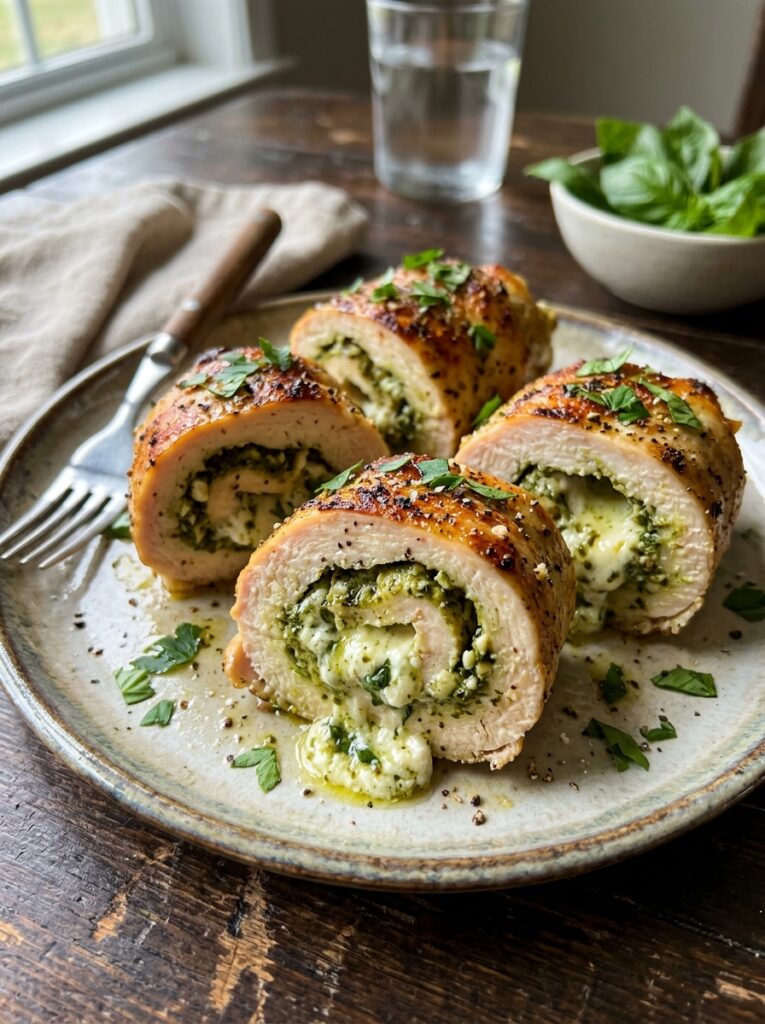 Ricotta Pesto Chicken Breast Rollups 12 Ricotta Pesto Chicken 202604251512