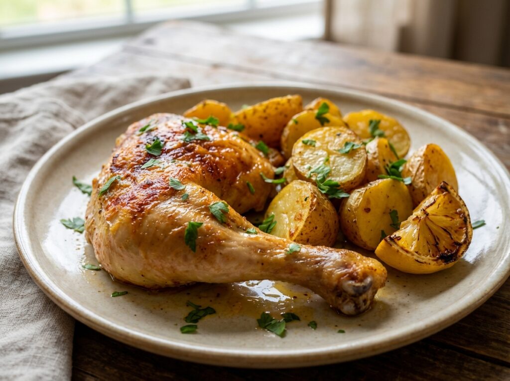 Roasted chicken and 202604091807