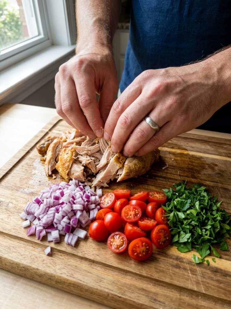 Rotisserie Chicken Orzo 202604251509