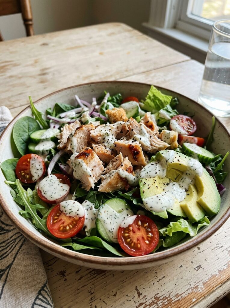 Rotisserie Chicken Avocado Ranch Salad Recipe 12 Rotisserie chicken avocado 202604251534