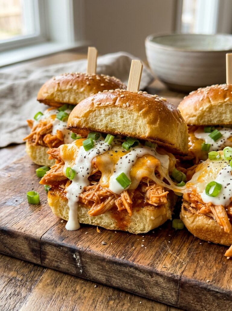 Rotisserie Chicken Buffalo Sliders Recipe 17 Rotisserie chicken buffalo sliders 202604282213