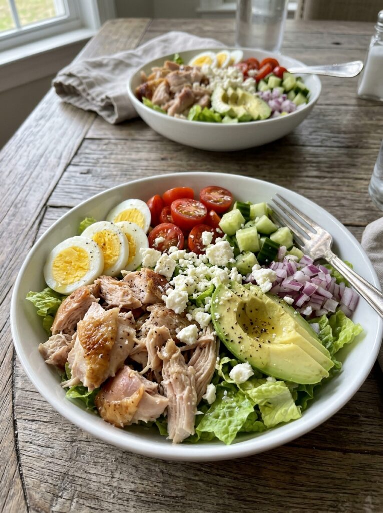 rotisserie chicken cobb salad bowls 12 Rotisserie chicken cobb 202604261752
