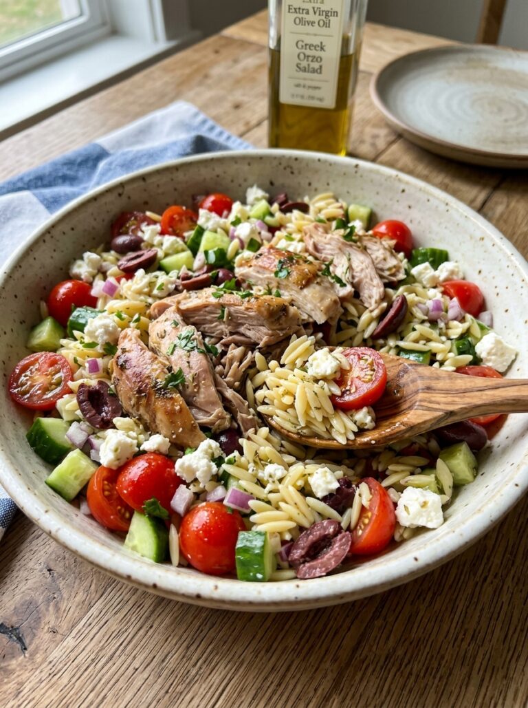 Rotisserie chicken orzo 202604251507