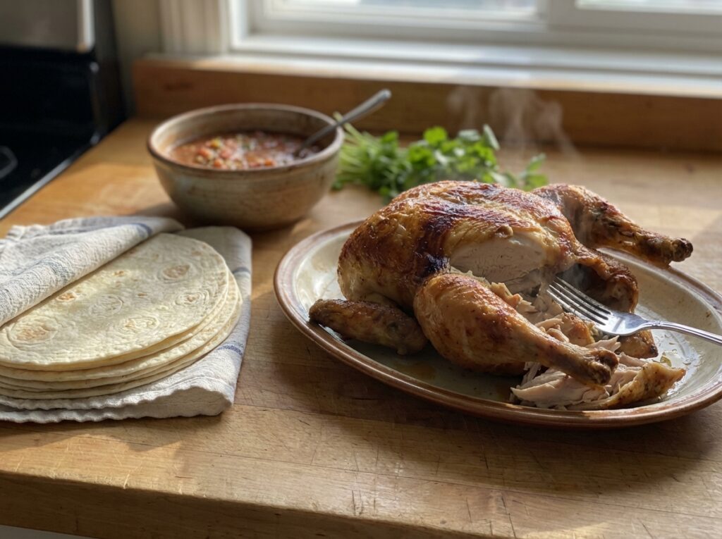 Rotisserie chicken with 202604091819