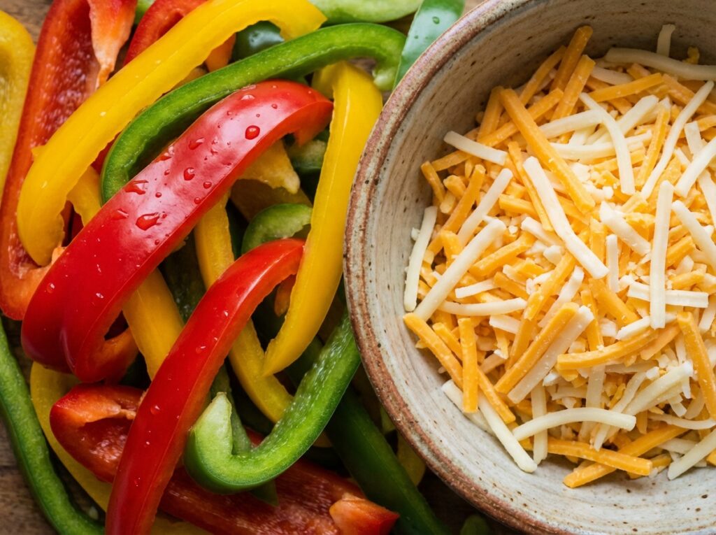 Sliced bell peppers 202604091819