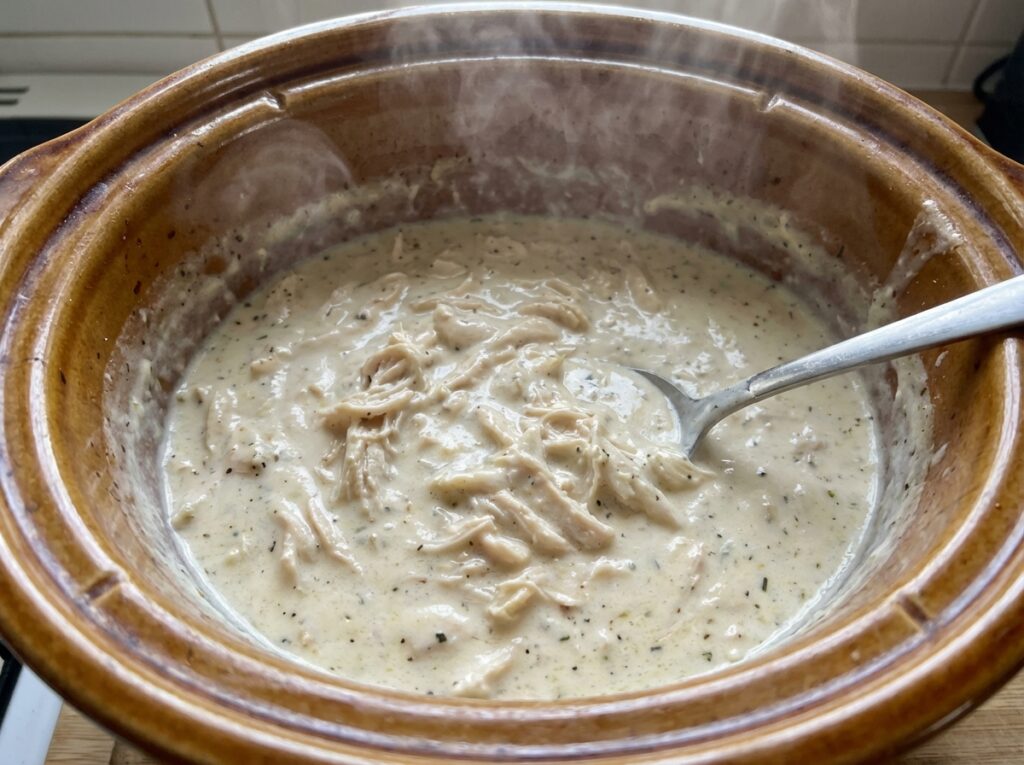 Slow cooker with 202604081923