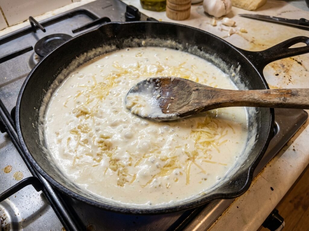 Spoon stirring cream 202604091851