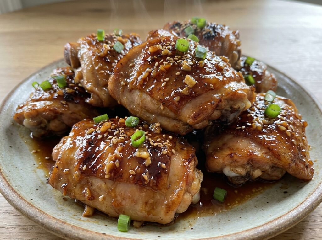Sticky Soy Garlic Chicken Thighs 12 Sticky soy garlic chicken thighs 202604301528
