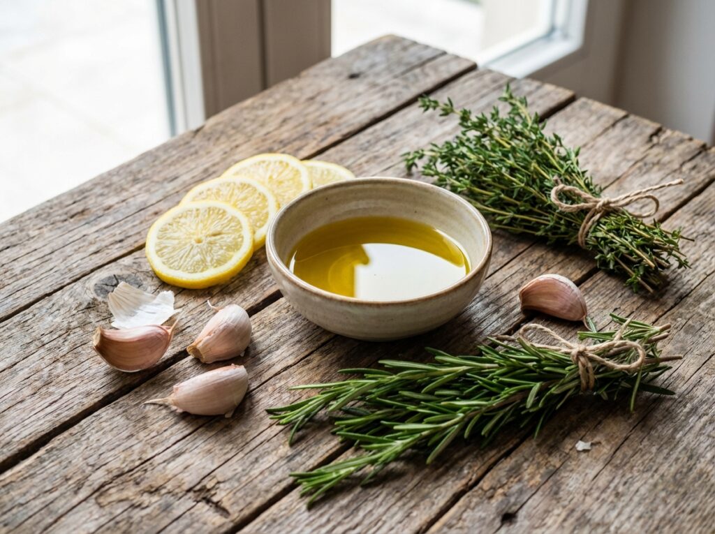 Wooden table with 202604081908