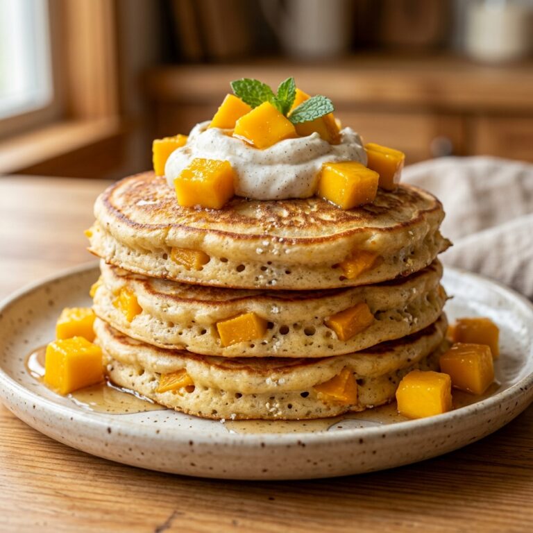Mango Pancakes Recipe