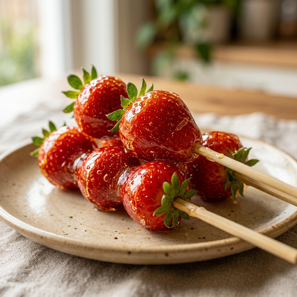 Tanghulu Strawberries Recipe: Perfect Homemade Glazed Fruit 2026 12 Tanghulu Strawberries Recipe