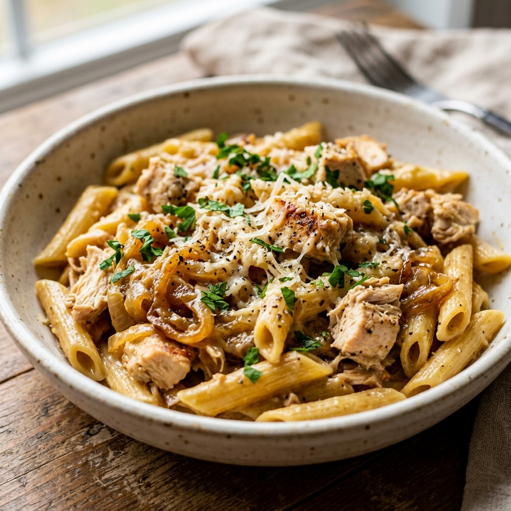 Caramelized Onion Chicken Pasta Recipe: A Comforting Masterpiece 2026 12 Caramelized Onion Chicken Pasta Recipe