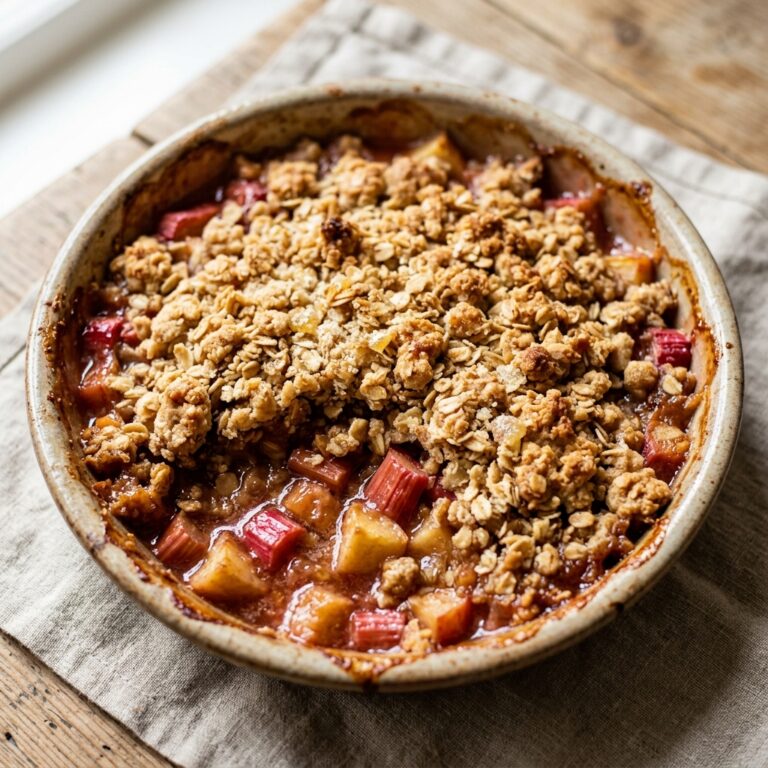 Rhubarb Apple and Ginger Crumble Recipe: A Comforting Dessert 2026 17 Rhubarb Apple And Ginger Crumble Recipe