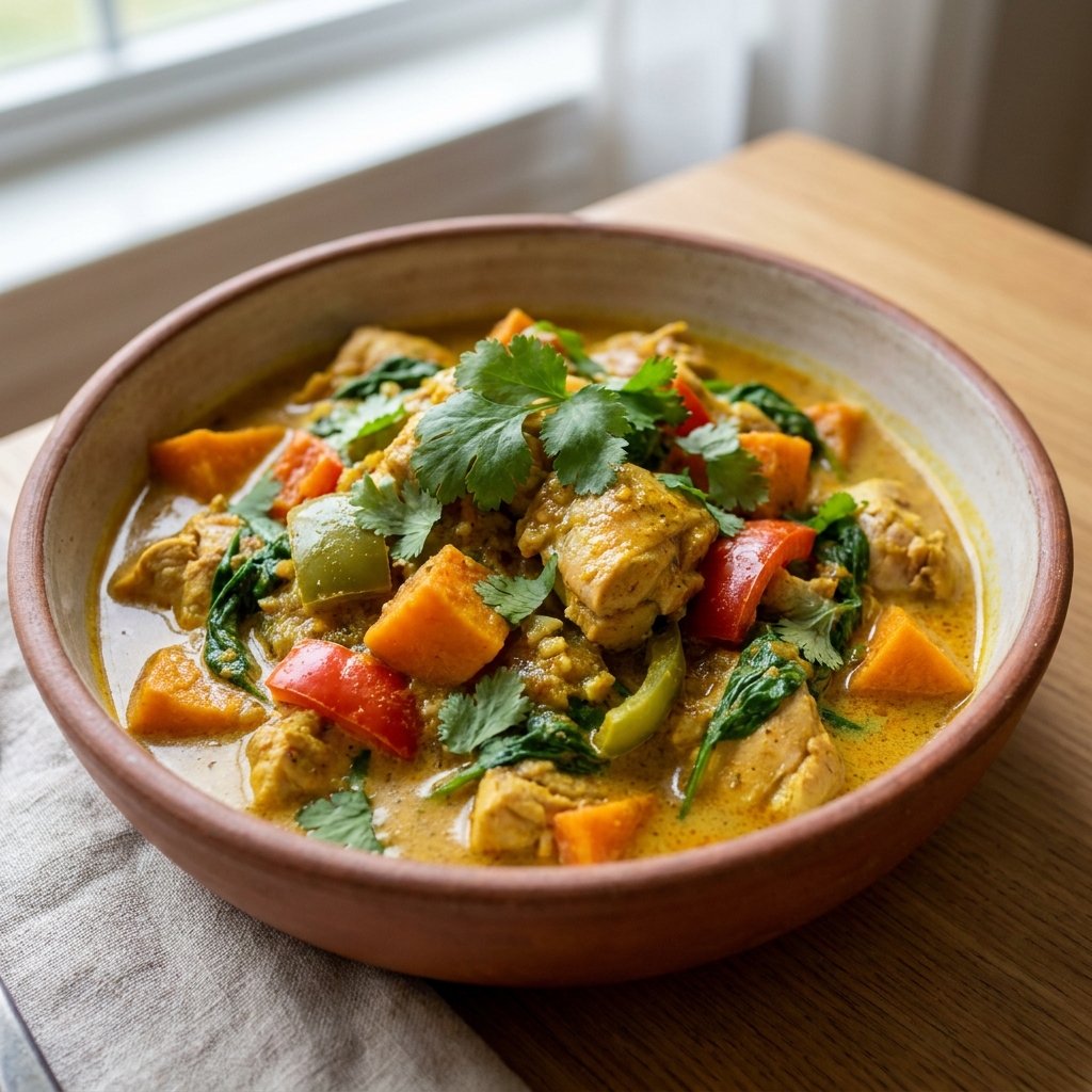 caribbean curry bowl homemade recipe