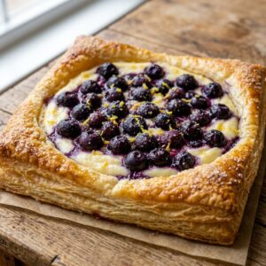 Blueberry Danish Tart Recipe