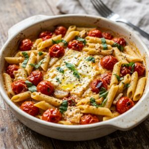 Viral Baked Feta Pasta Recipe