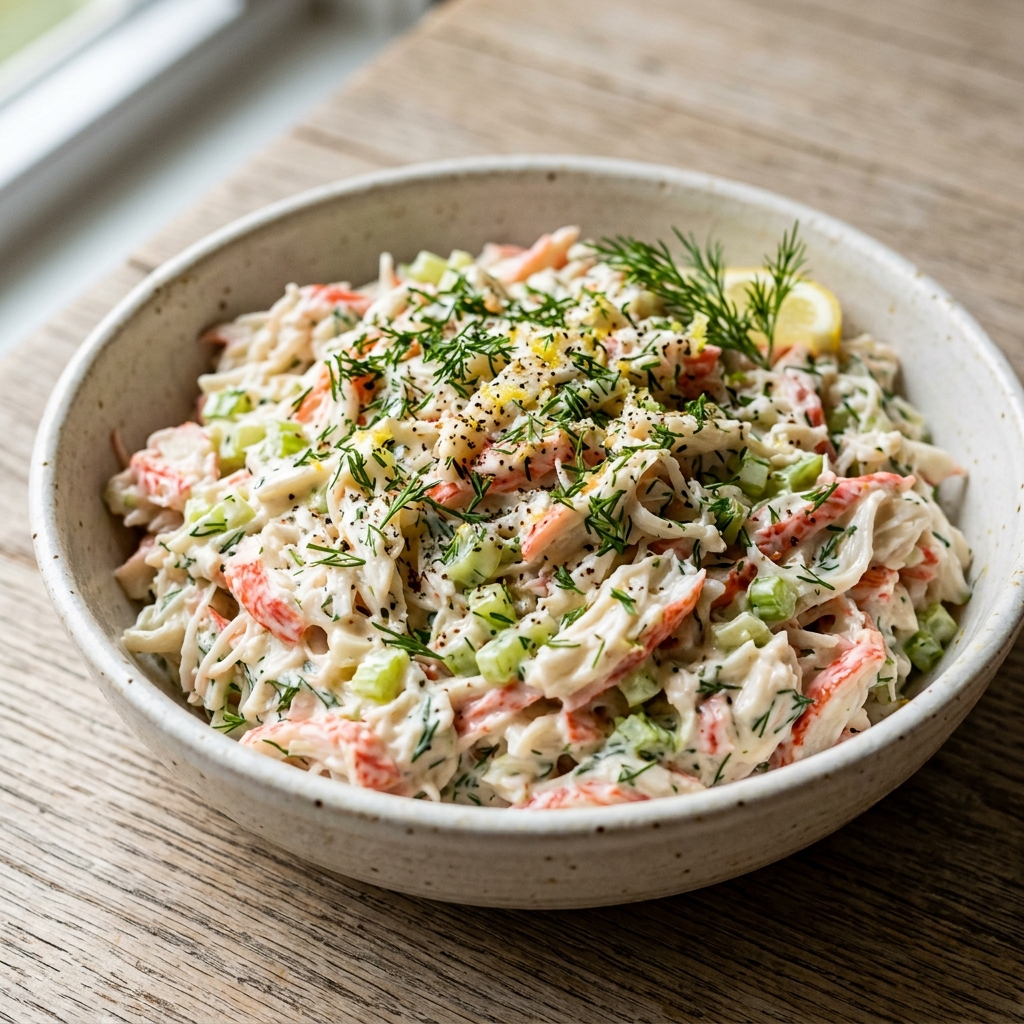 Viral Imitation Crab Recipe: The Ultimate Homemade Seafood Salad 2026 12 Viral Imitation Crab Recipe