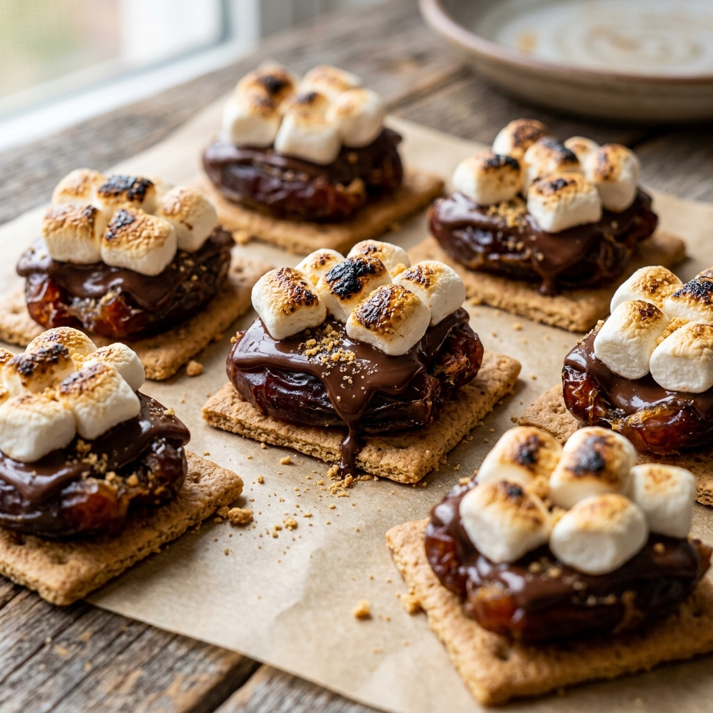 Smashed Date S’mores Recipe