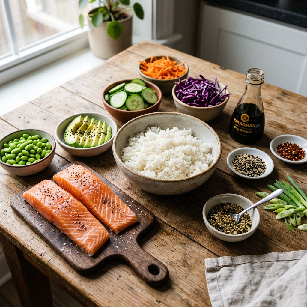 Lazy Girl Salmon Bowl Recipe: Easy Healthy Dinner 2026 11 Lazy Girl Salmon Bowl Recipe