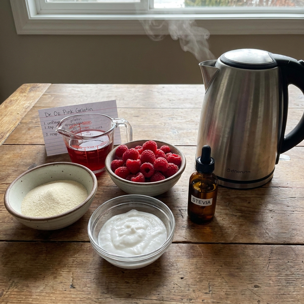 Dr Oz Pink Gelatin Recipe for Weight Loss Recipe: Complete Guide to Making This Healthy Dessert 2026 13 dr oz pink gelatin recipe for weight loss recipe
