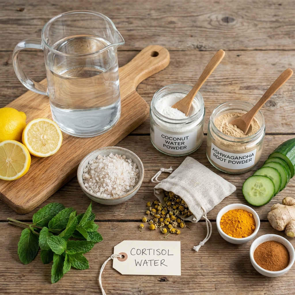 Cortisol Water Recipe: Homemade Stress-Relief Hydration 2026 13 Cortisol Water Recipe