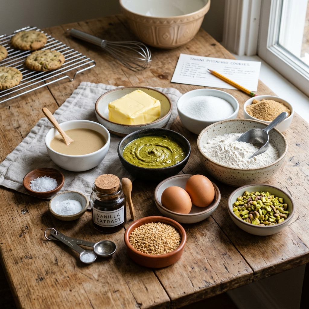 Sesame and Pistachio Butter Cookies Recipe 2026 13 Sesame and Pistachio Butter Cookies recipe