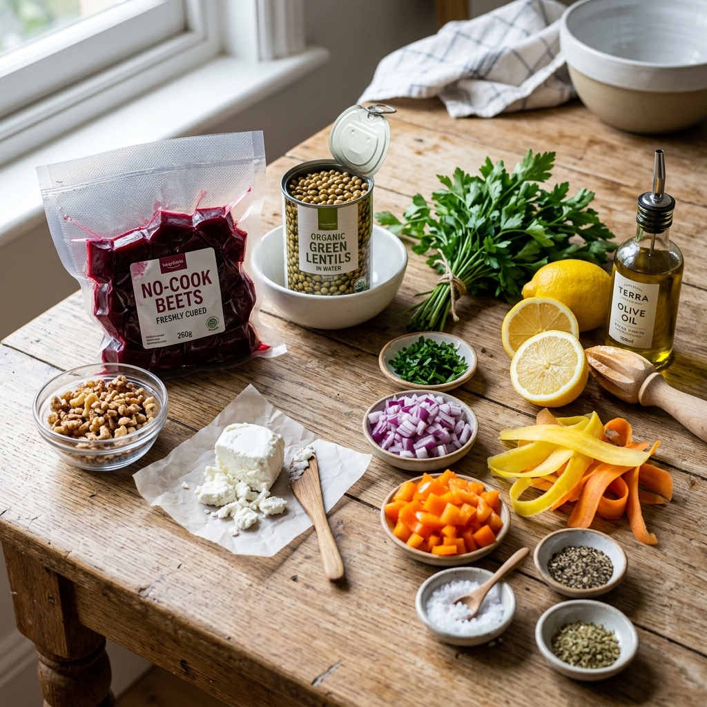 No-Cook Beet and Lentil Salad Recipe: Fresh & Healthy 2026 13 No-Cook Beet and Lentil Salad Recipe