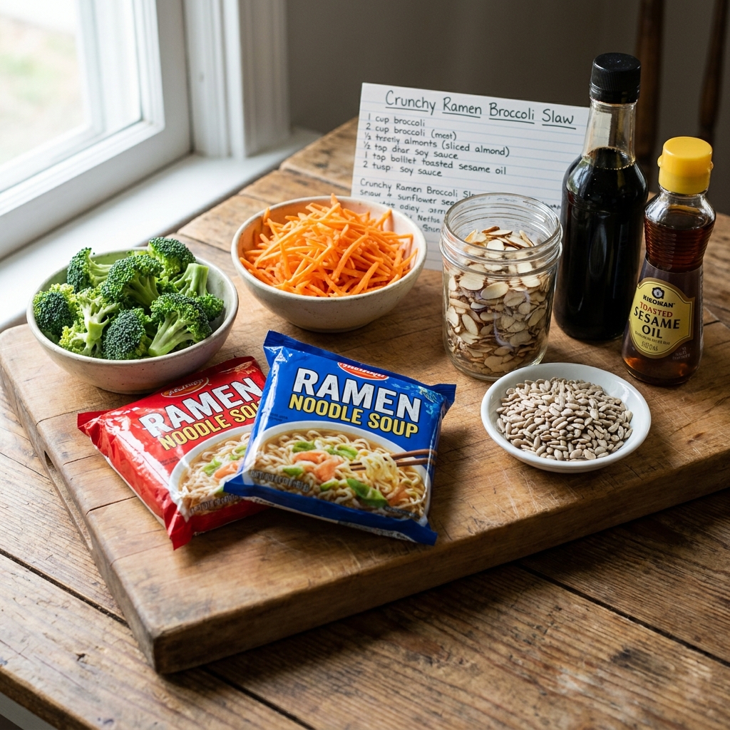 Crunchy Ramen Broccoli Slaw Recipe: The Ultimate Crowd-Pleaser 2026 13 Crunchy Ramen Broccoli Slaw recipe