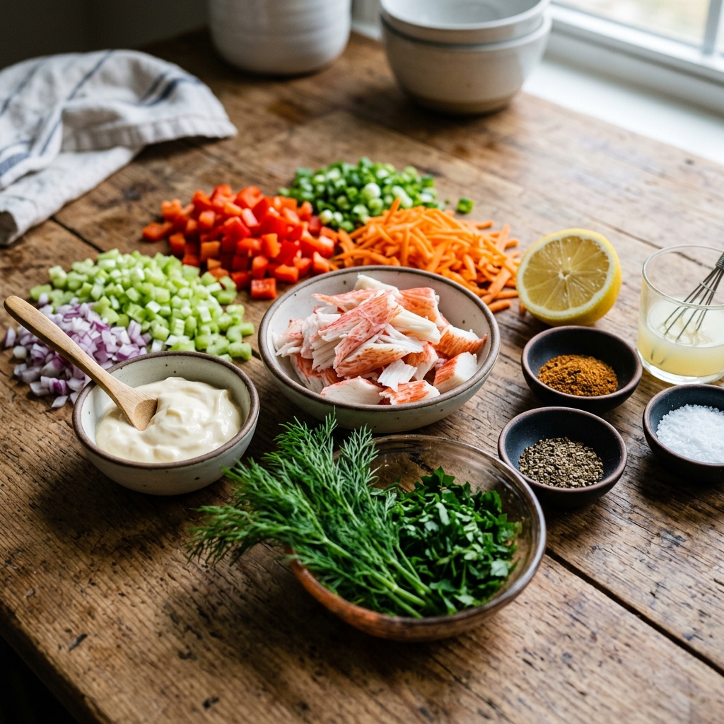 Viral Imitation Crab Recipe: The Ultimate Homemade Seafood Salad 2026 13 Viral Imitation Crab Recipe