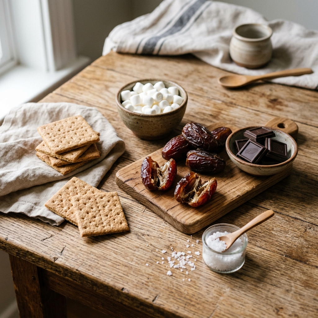 Smashed Date S’mores Recipe