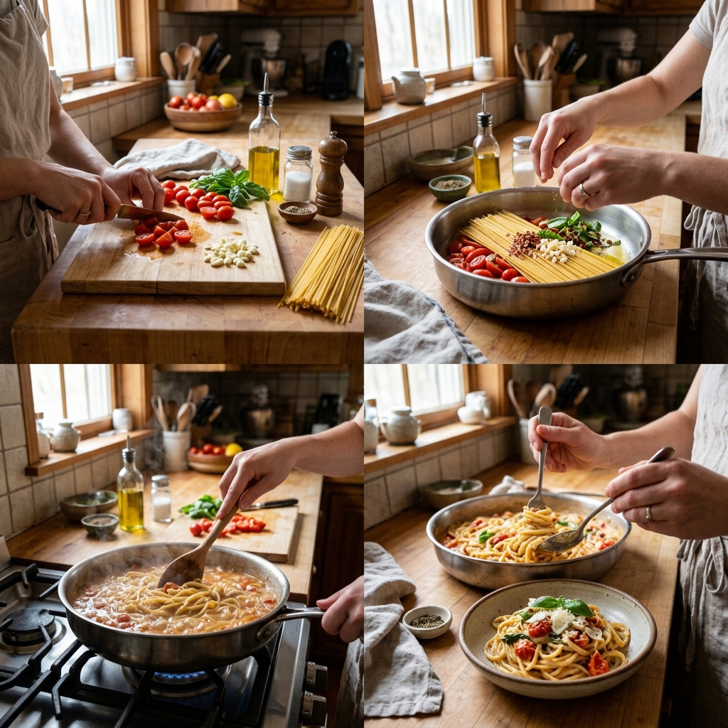 Viral One Pan Pasta Recipe: Quick and Easy Home Cooking 2026 14 Viral One Pan Pasta Recipe