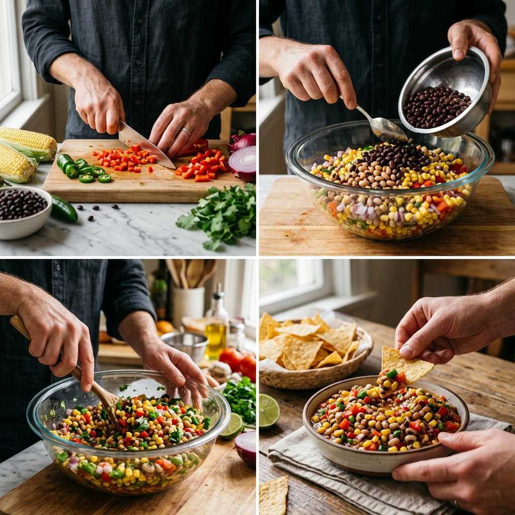 Viral Cowboy Caviar Dip Recipe: Fresh and Easy 2026 14 Viral Cowboy Caviar Dip Recipe