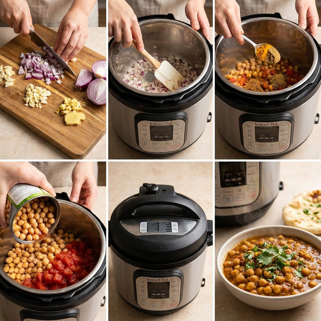 Chana Masala Instant Pot Zero Oil Recipe 2026 14 chana masala instant pot zero oil