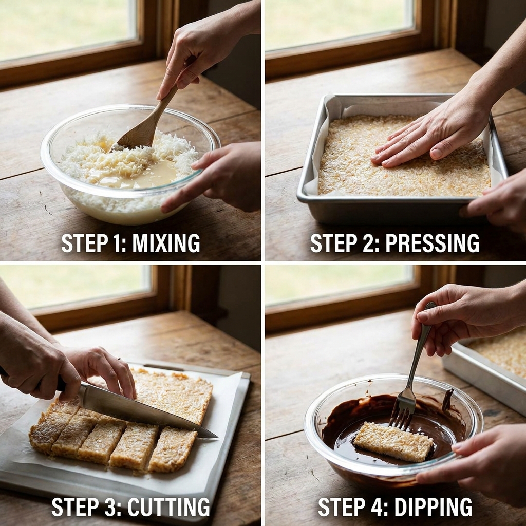 Homemade Mounds Bars 3 Ingredients: Easy Coconut Candy Recipe 2026 14 homemade mounds bars 3 ingredients