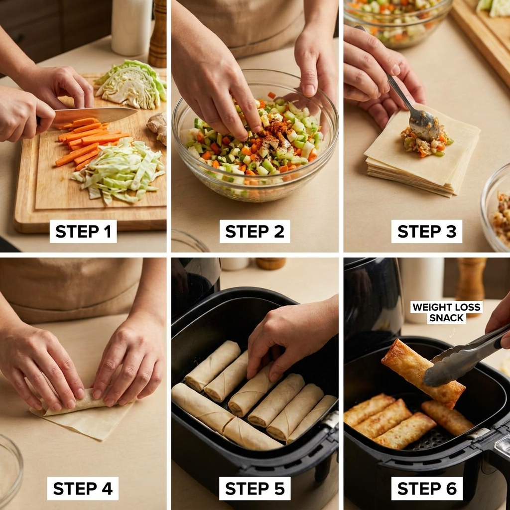 Air Fryer Lumpia Chips Weight Loss Snack Recipe 2026 14 Air fryer lumpia chips weight loss snack Recipe