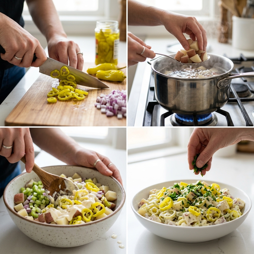 Pepperoncini Potato Salad Recipe